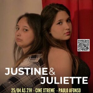 Ingressos Justine & Juliette | Itamarajú - BA | 25/04/2026 – Sábado 21h00